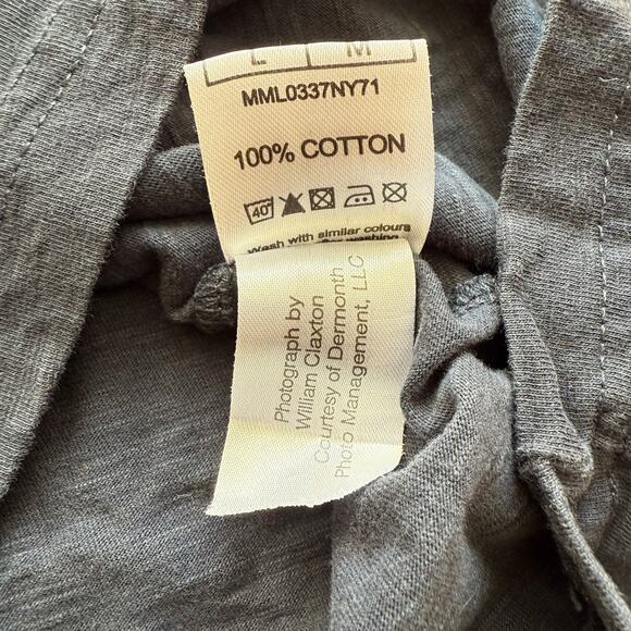 Barbour Steve McQueen Motorcycle Men's Blue Graphic T-Shirt Sz M Harvey Mushman - Picture 7 of 9